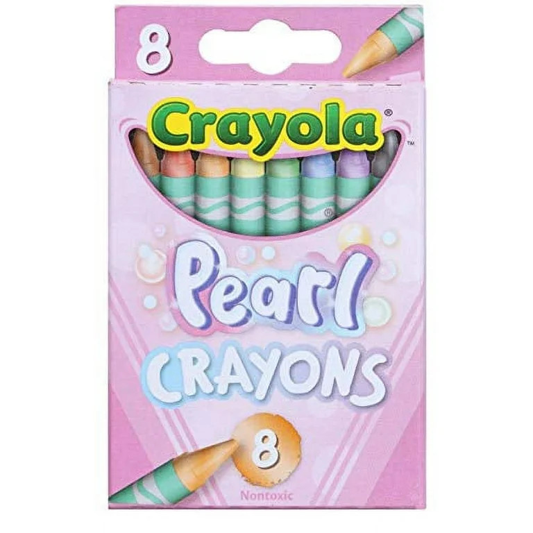 Crayola Pearl Crayons 8 Count | Walmart (US)