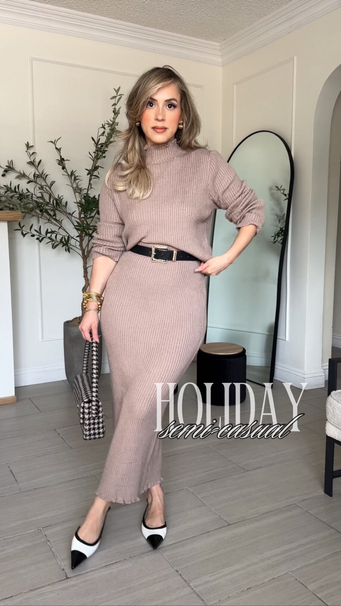 Payton Knitted Set - Mocha curated on LTK