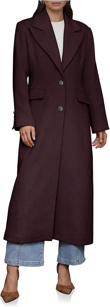 Avec Les Filles womens Strong Shoulder Tailored Coat | Amazon (US)