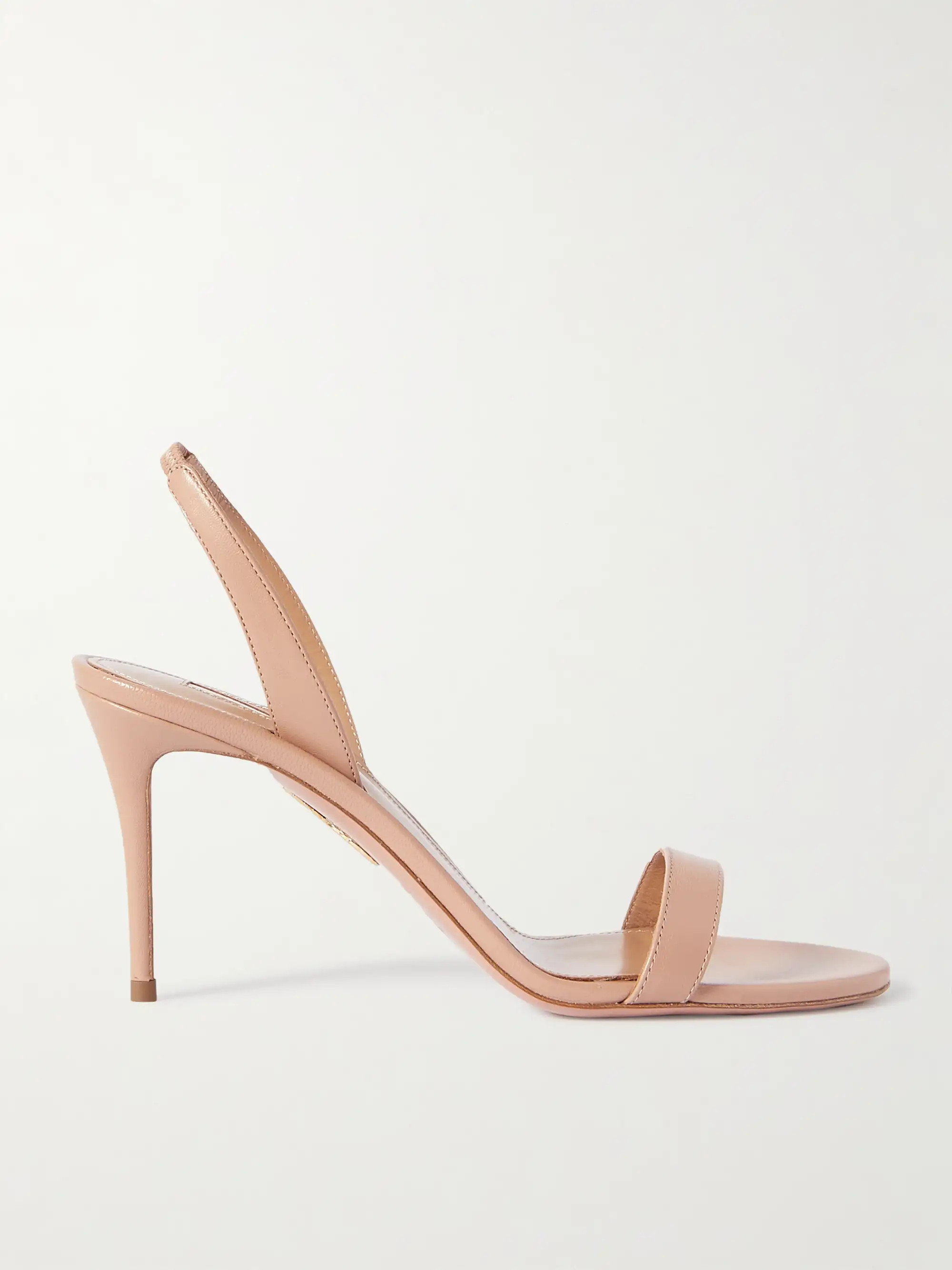 So Nude 85 leather slingback sandals | NET-A-PORTER (UK & EU)