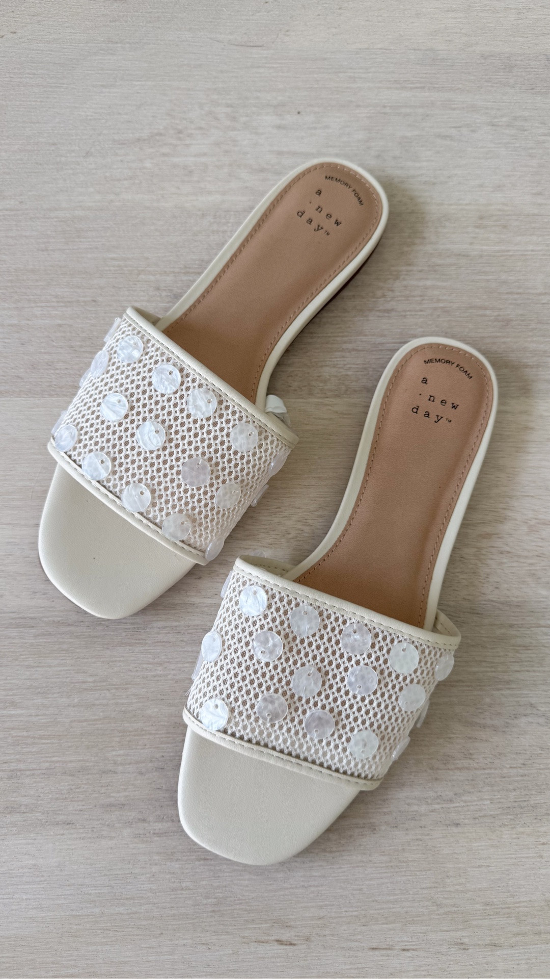 Just got the sandals in for vacation!! I love the pearl details 🐚 even more stunning in person! I’m a 7.5/8 and got a 7.5 in these! 

A new day, summer fashion, Target style, unboxing, casual shoes, women’s shoes, new arrivals, vaycay looks, fancythingsblog

#LTKSeasonal #LTKootd #LTKTravel