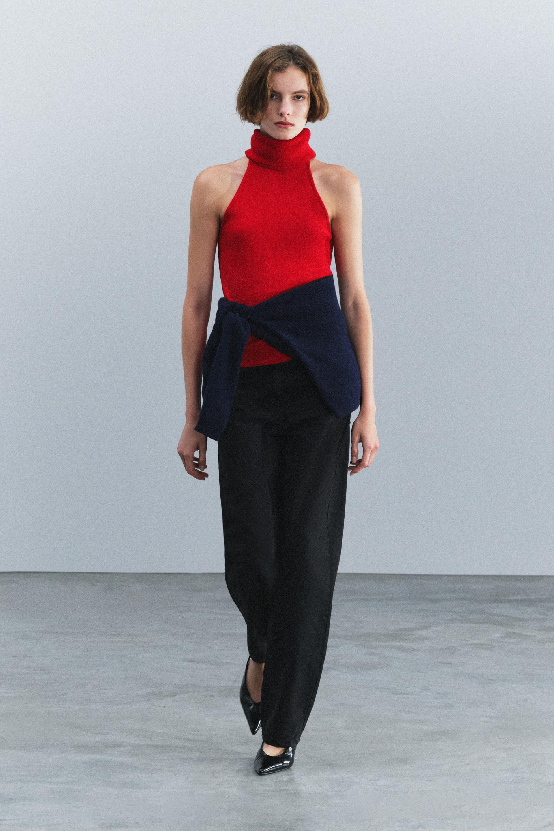 HIGH NECK TOP | Zara US