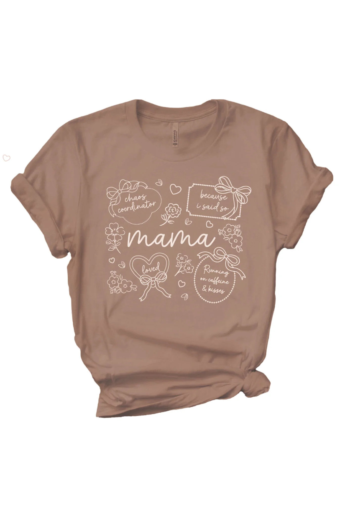 Mama Lives By Graphic Tee | Espresso | Caden Lane