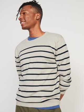 Striped Crew-Neck Sweater for Men | Old Navy (US)