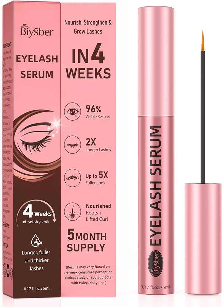 Lash Serum for Eyelash Growth: Premium Eyelash Growth Serum with Advanced Formula to Boost Longer... | Amazon (US)