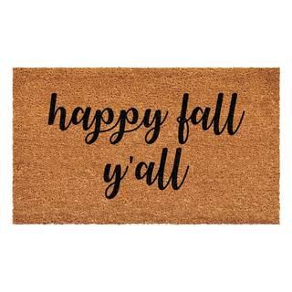 Calloway MillsHapy Fall Yall Doormat, 17" x 29" | The Home Depot