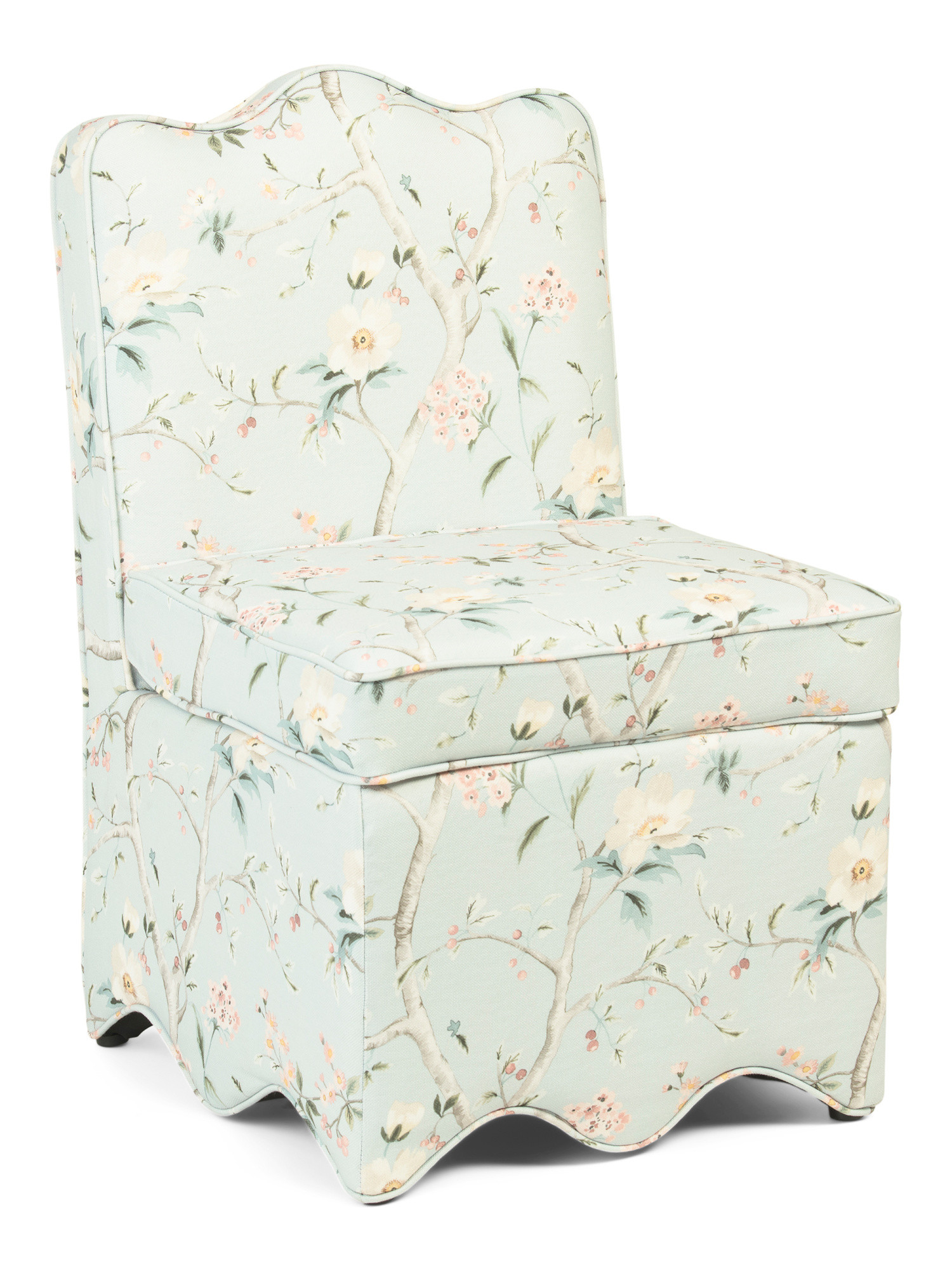 Scalloped Bottom Skirted Dining Chair | Marshalls