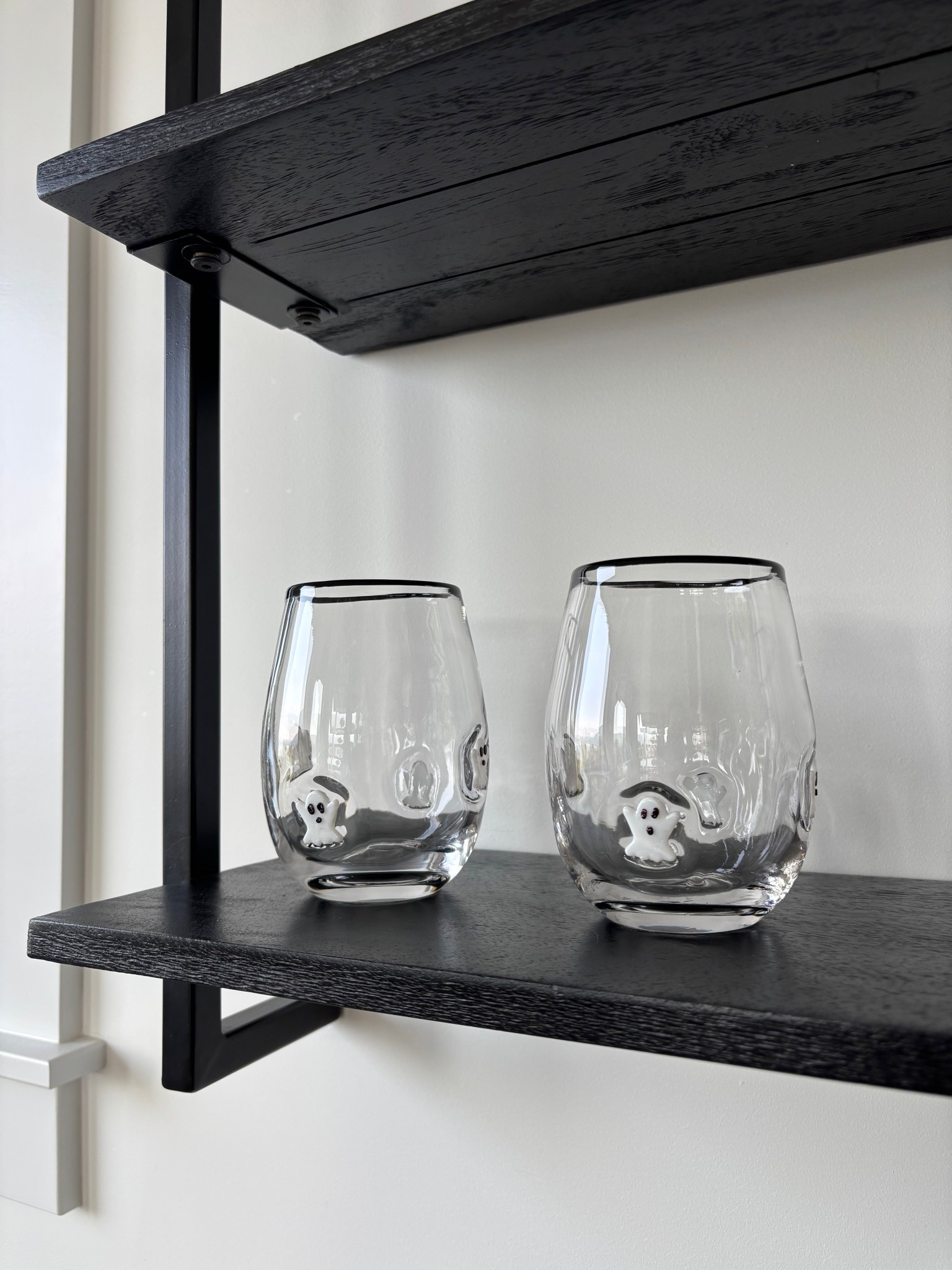 H O M E / my kitchen shelves are back in stock!! 

Snagged these spooky stemless look for less glasses from HomeSense

Halloween Home Decor

#LTKcasa #LTKfamily #LTKcanada