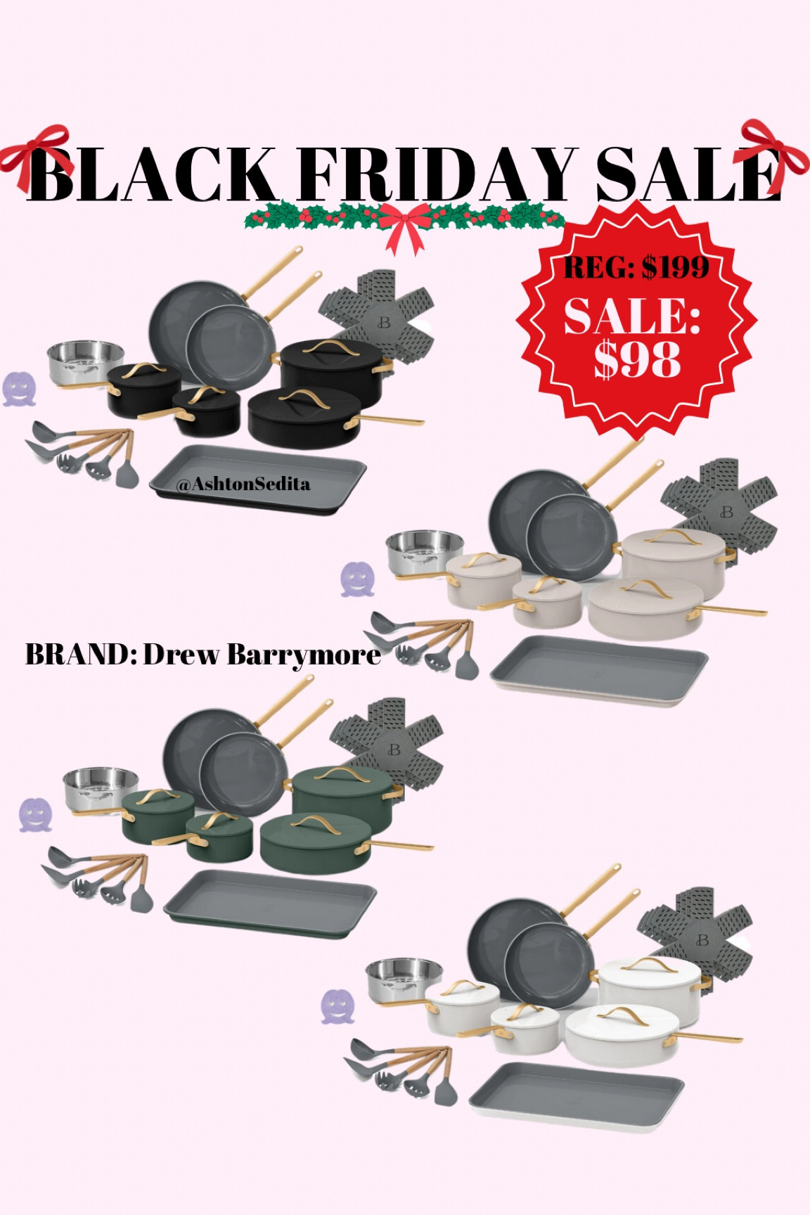 Ordering myself the black one for Christmas for my fun cooking videos and to finally going to have matching dishes!!!! Such a great time to stock up when on sale!!! 50% off!!!

#LTKCyberWeek #LTKHome #LTKSaleAlert