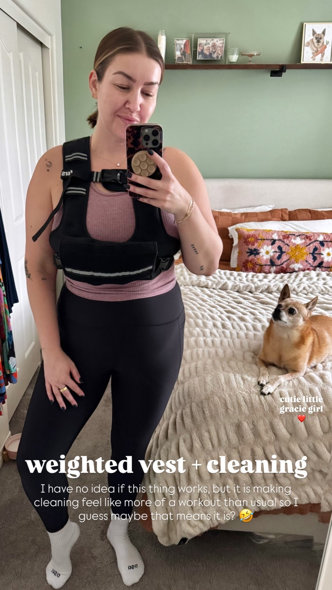 Trying this weighted vest thing while I clean! 



#LTKActive #LTKFindsUnder50