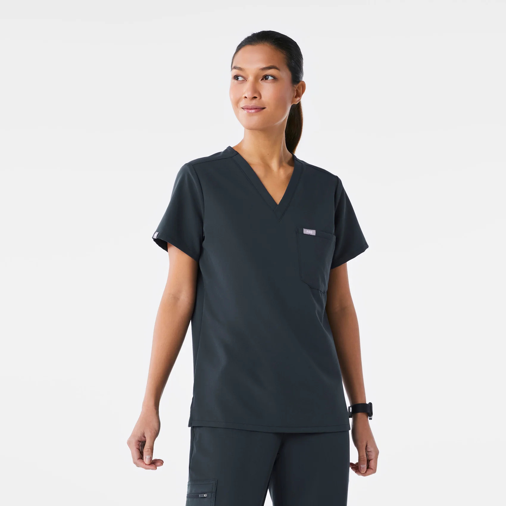 Women's Catarina One-Pocket Scrub Top™ - Dark Harbor · FIGS | FIGS