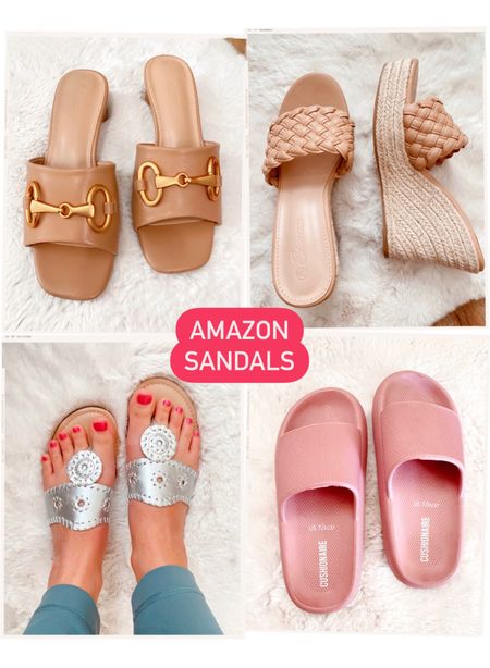 Amazon Sandals 💗 All run TTS except the wedges I sized up 1/2 size!

Amazon Fashion, amazon sandals, sandals under $50

#LTKsalealert #LTKunder50 #LTKstyletip