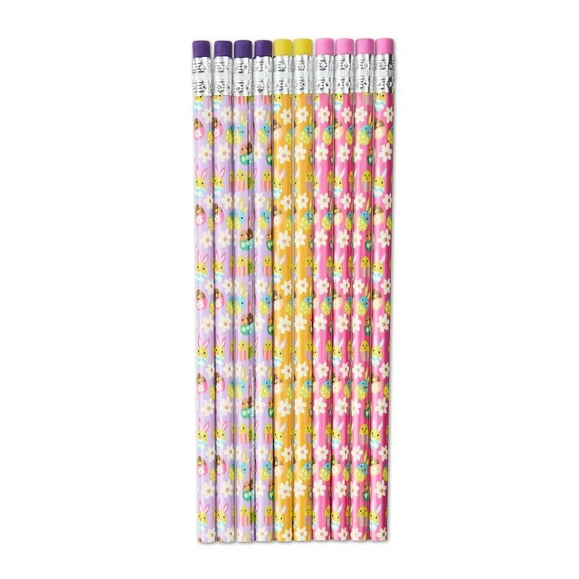 Easter Pastel Pencil Party Favors, 10 Count, by Way To Celebrate | Walmart (US)