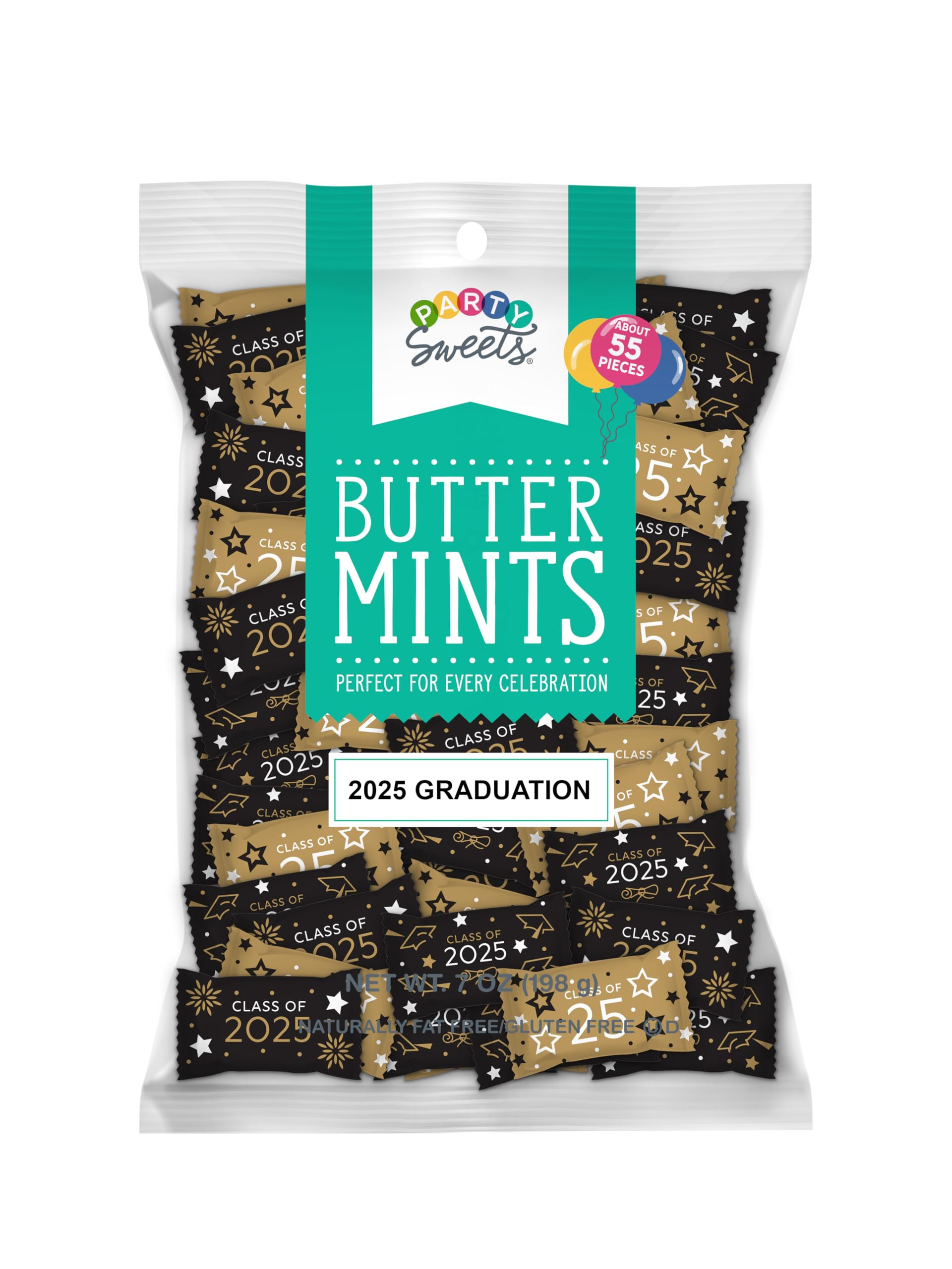 Amazon.com : Party Sweets 2025 Graduation Buttermints by Hospitality Mints, Appx 300 mints, 7-Oun... | Amazon (US)