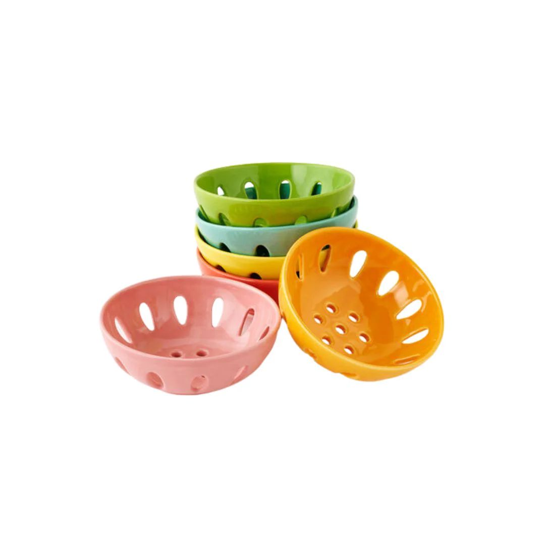 Porcelain Berry Bowls | Pink Antlers