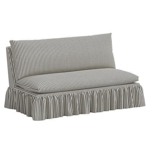 Thelma Settee, Jane Stripe | One Kings Lane