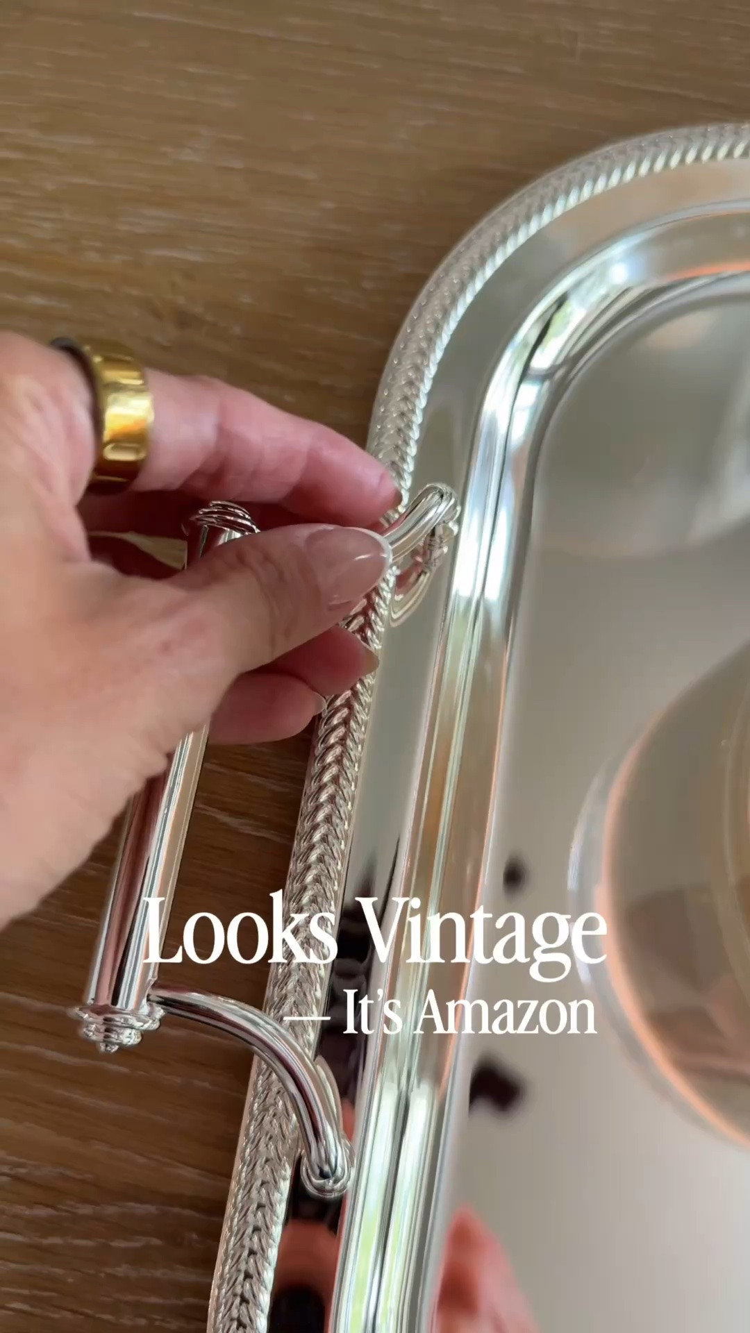 Sometimes the smallest details make the biggest impact. This vintage-inspired Amazon tray looks far more expensive than it is and adds instant charm wherever you style it. One of those finds I’d recommend again and again. 🤍

#LTKHome