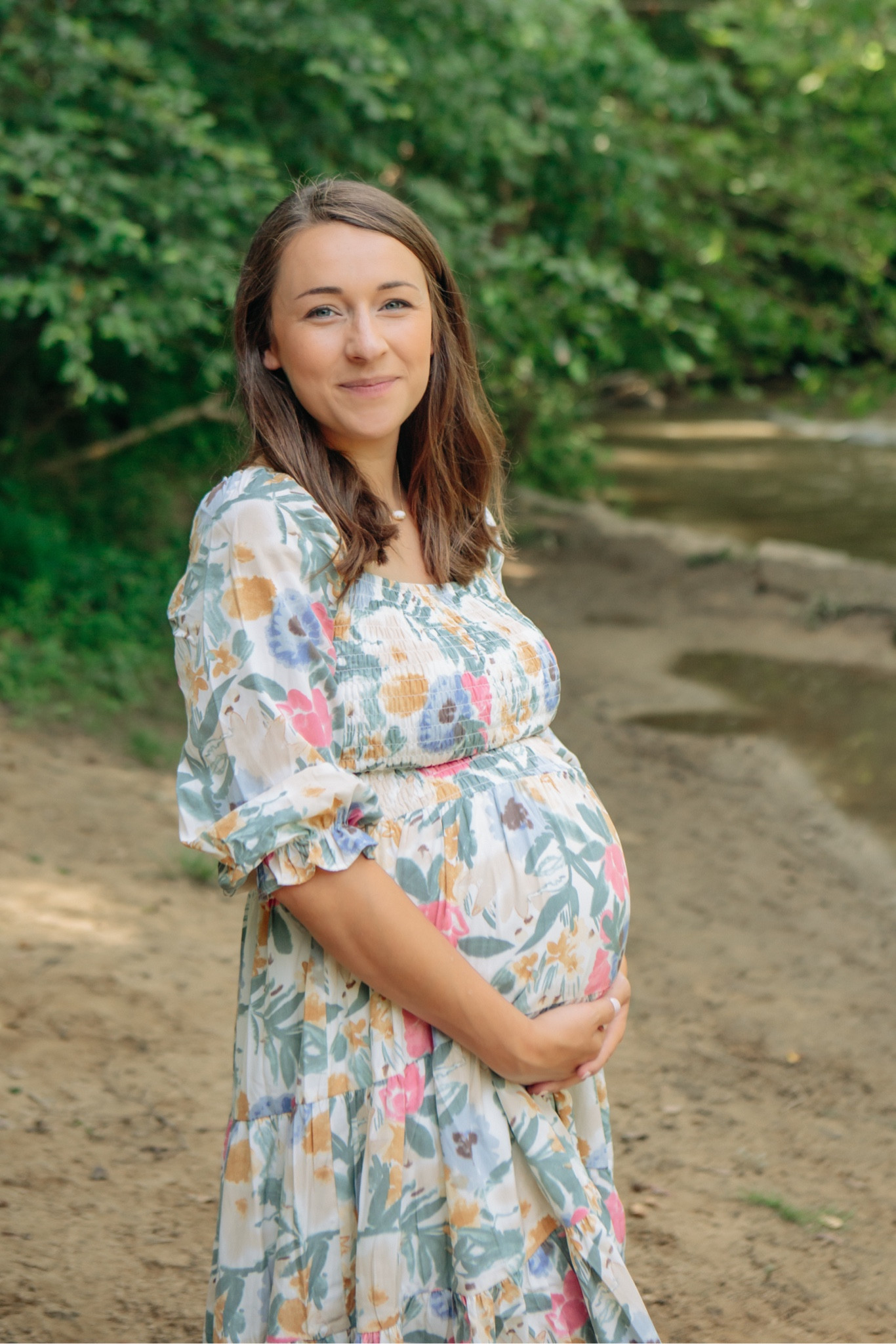 I wanted a colorful dress for my maternity photos that I could also wear to my baby shower and this one from Baltic Born ticked all of the boxes!! It was long enough that I could pick up my toddler without flashing anyone and stretchy enough that I could wear it at 6 months pregnant and 9 months pregnant! I was about 35 weeks along in the photo and baby came just two weeks later!



#LTKBump #LTKBaby #LTKFamily