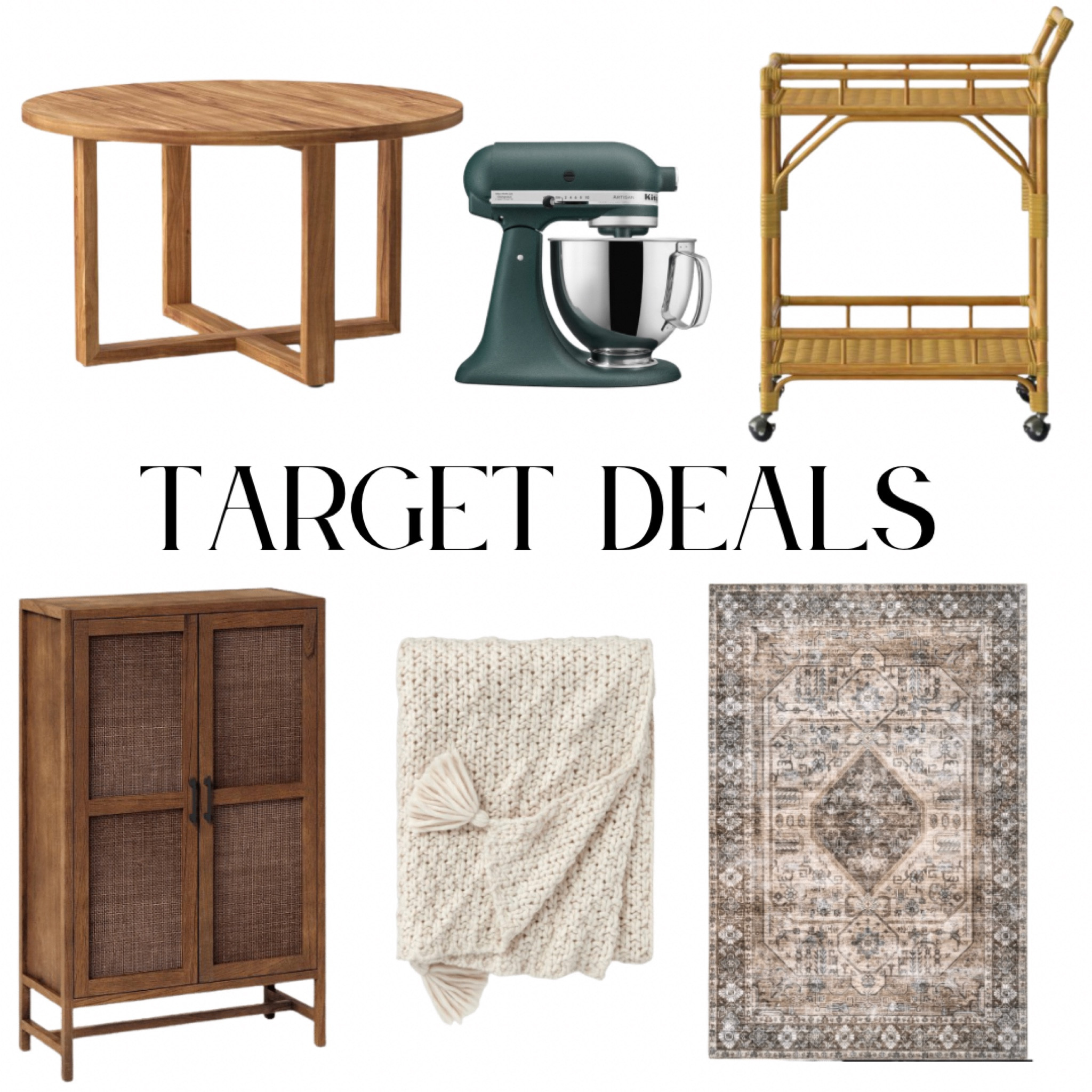 Grab these Target deals before they’re gone! Some items more than 25% off! 


Target, sale, clearance, rug, coffee table, cabinet, living room, dining rooms, home decor

#LTKsalealert #LTKhome #LTKFind