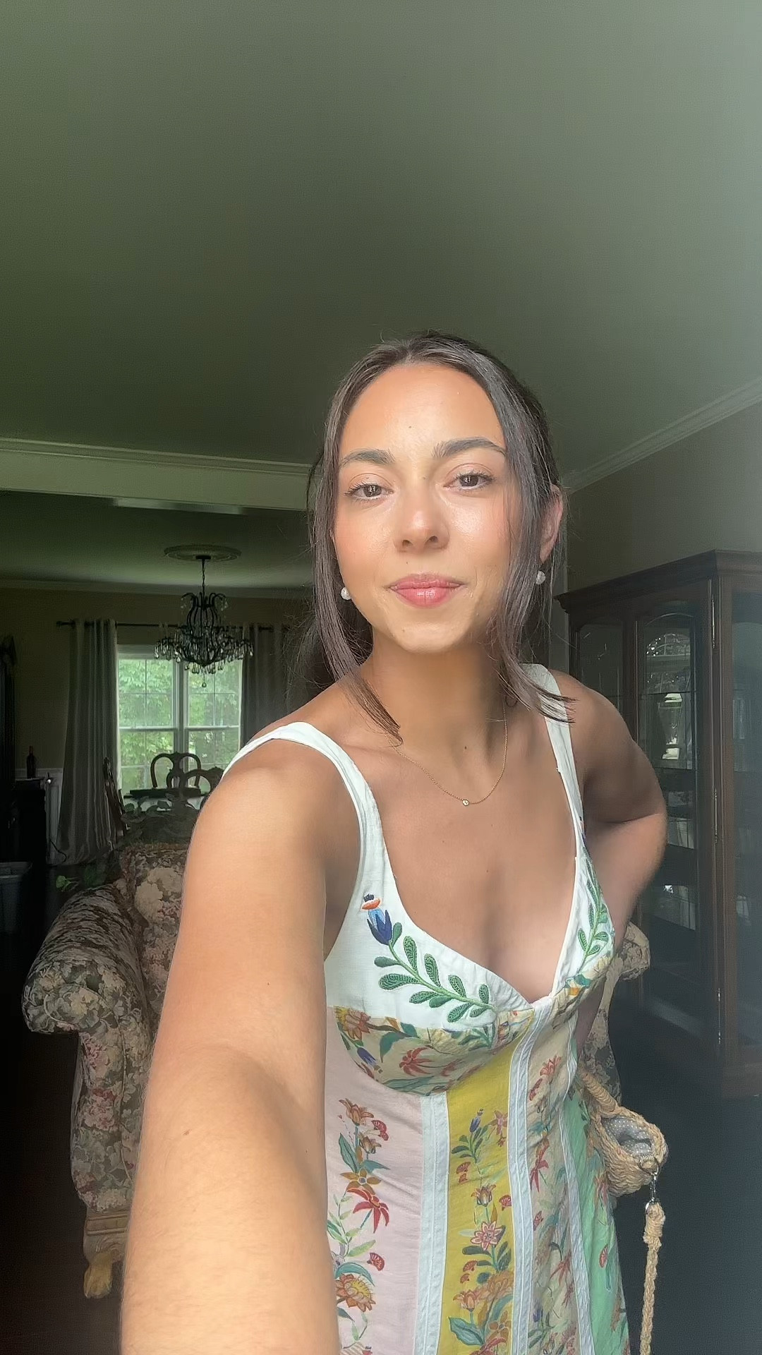 Summer floral dress 