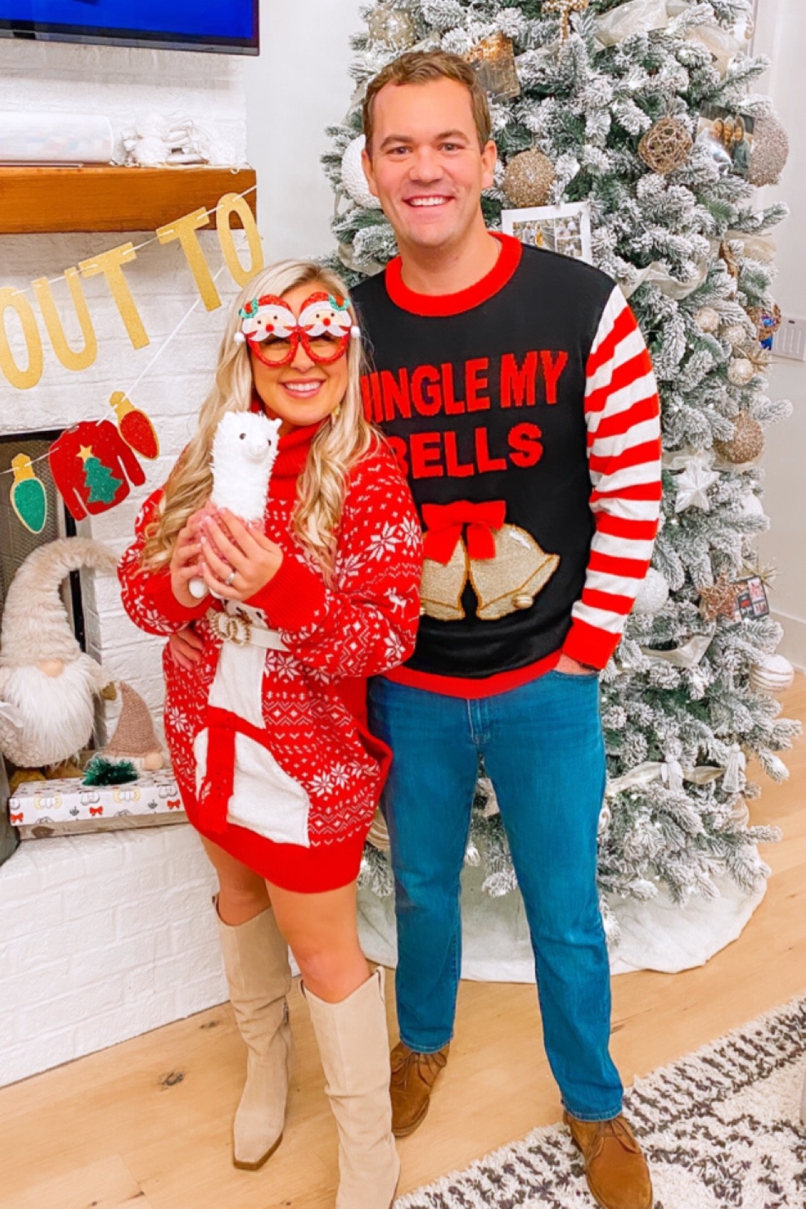 Ugly Christmas sweaters from amazon. True to size. Amazon fashion. Christmas party. Ugly sweater. 

#LTKSeasonal #LTKHoliday #LTKunder50