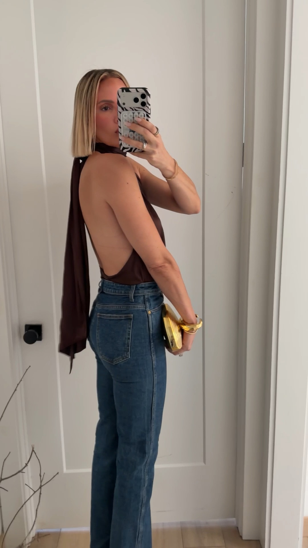 Saturday nights look ☺️ wearing a small in the top, jeans run tts. I know my top is sold out and most sizes. I linked a very similar one looking below and it’s actually a lot less too. ￼

#LTKootd #LTKdayinmylife #LTKTall