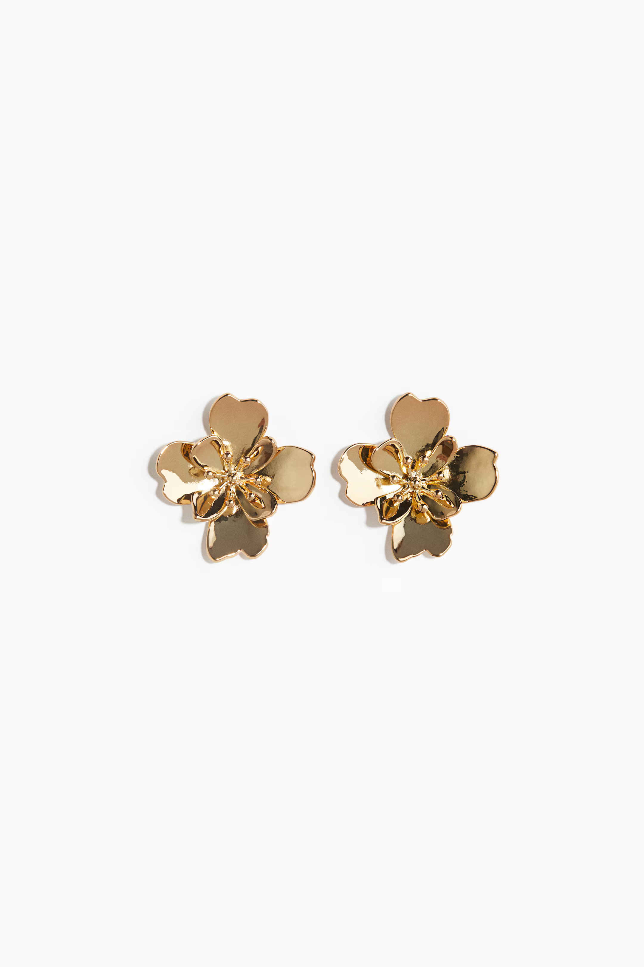 Flower-Shaped Stud Earrings | H&M (US + CA)