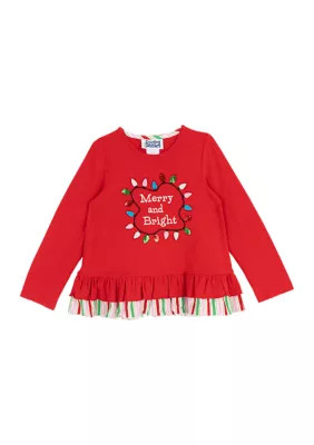 Counting DaisiesGirls 4-6x  Merry and Bright Top | Belk