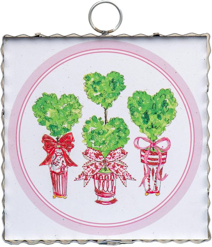 The Round Top Collection Mini Beck's Potted Love Round | Amazon (US)