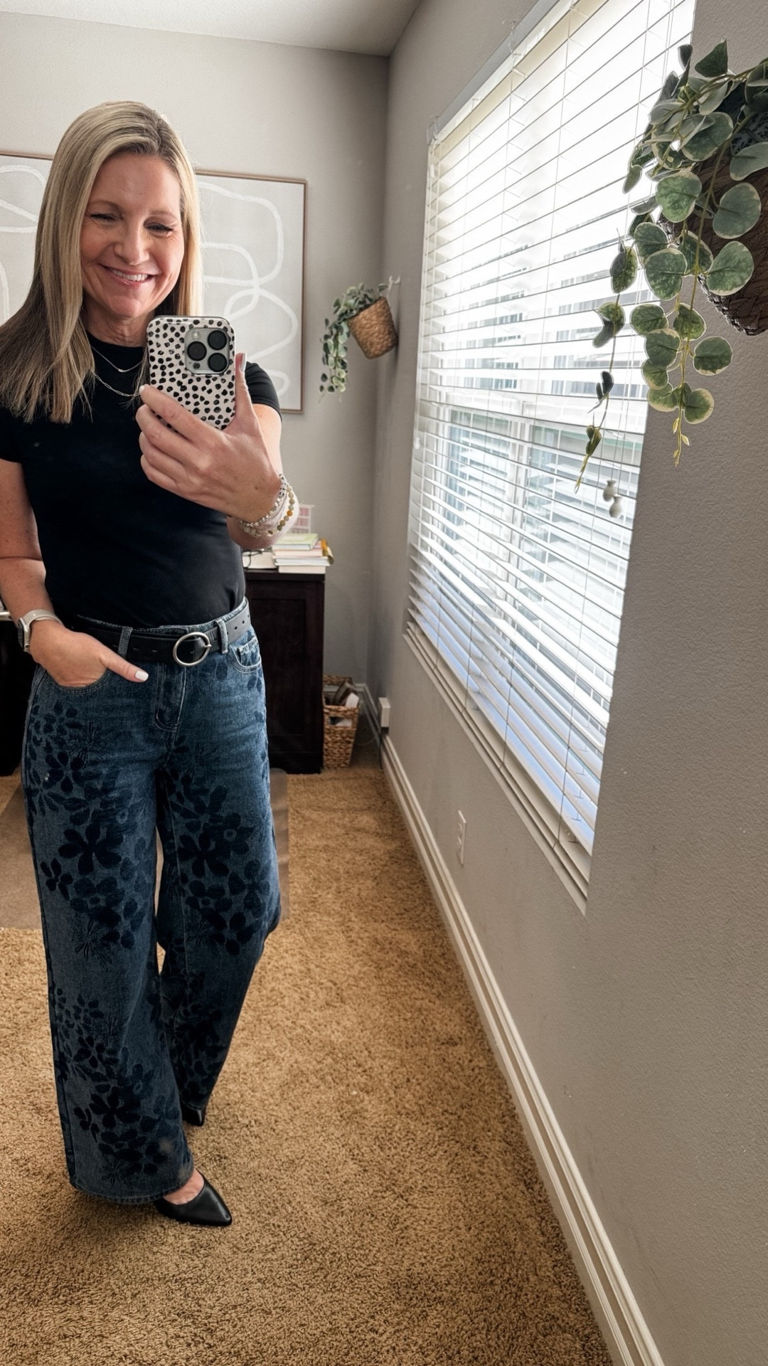 When the jeans steal the show, there is nothing else needed besides a great basic top. These Pumiey tees are such nice quality and come in tons of colors. 

#LTKmomlife #LTKOver40 #LTKootd