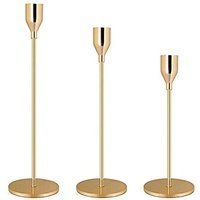 Candlesticks Holders 3pcs Different Sizes, 33/28 / 23cm Candelabra Candelabra Decoration Table for V | ManoMano UK