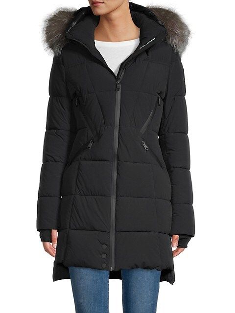 Pajar Fox Fur-Trim Hooded Jacket on SALE | Saks OFF 5TH | Saks Fifth Avenue OFF 5TH