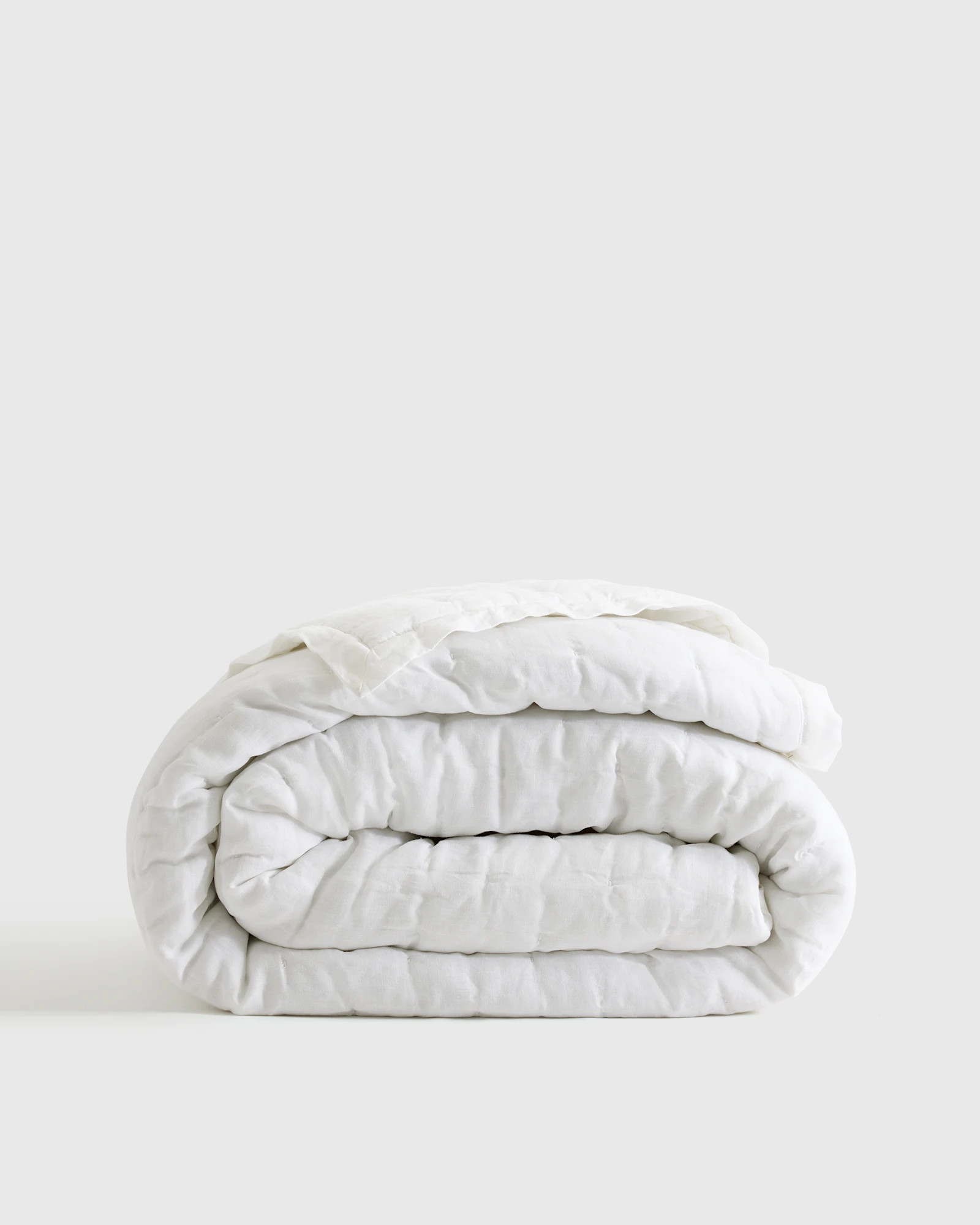 European Linen Dream Quilt in Mist | Quince