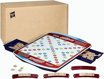 Hasbro Gaming Scrabble Deluxe Edition (Amazon Exclusive) | Amazon (US)