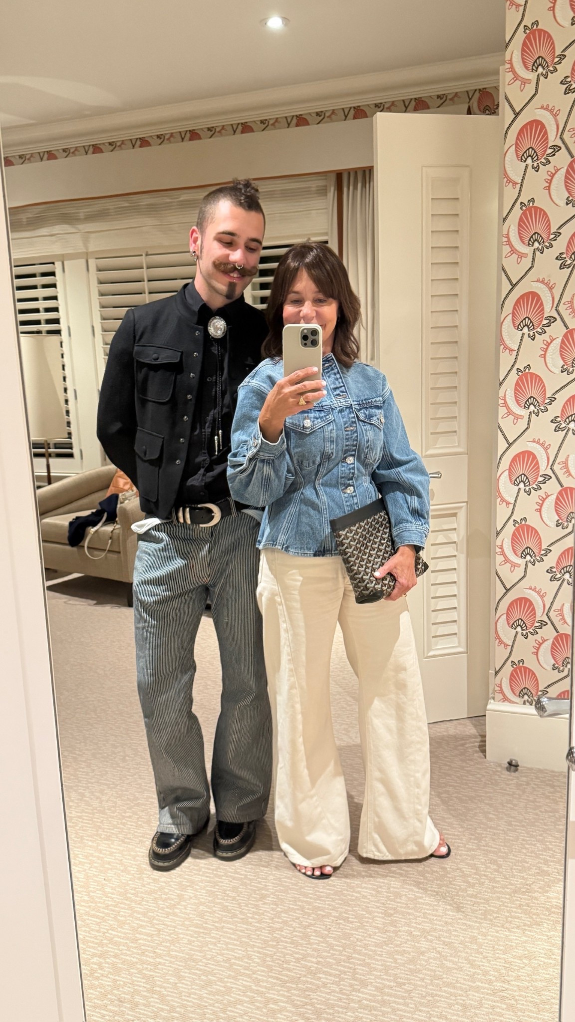 I’ve been wearing this outfit on repeat recently!! This is from a night out with my youngest son recently🤍 I’ve basically been wearing these jeans every day and this is hands down the best denim jacket I’ve ever purchased! It’s so flattering! 💗

#LTKmomlife #LTKootd #LTKOver40