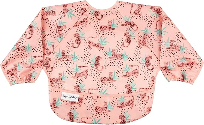Tiny Twinkle Mess Proof Baby Bib, Full Sleeve Bib Outfit, Waterproof Bib for Toddlers, Machine Wa... | Amazon (US)