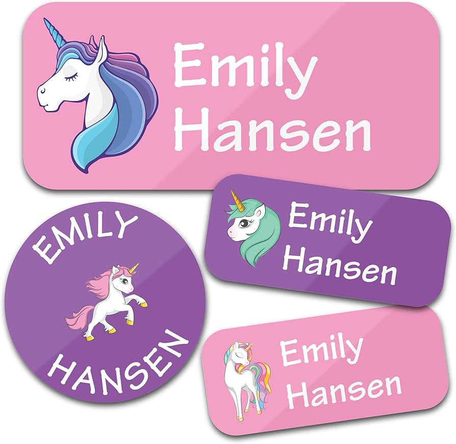 Personalized Daycare Name Labels (130 Labels) - Custom Waterproof Name Stickers for Clothing Tags... | Amazon (US)