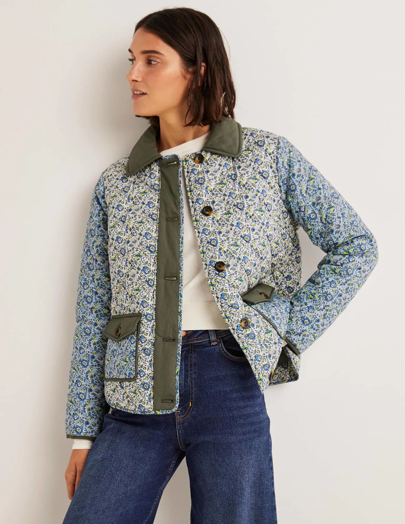 Quilted Cotton Jacket | Boden (US)