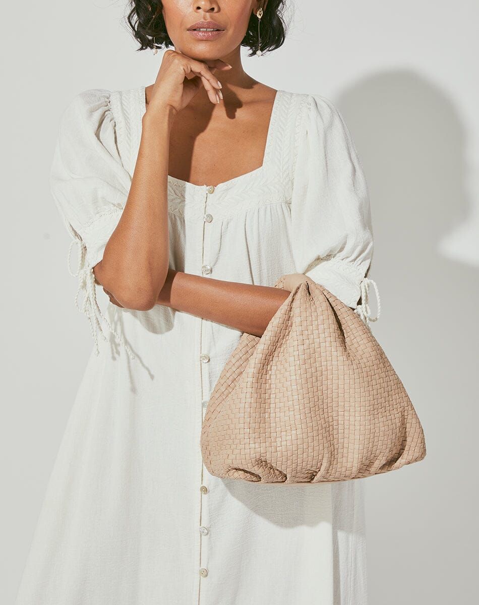 Shop Nia Woven Handbag | Cleobella | Cleobella LLC