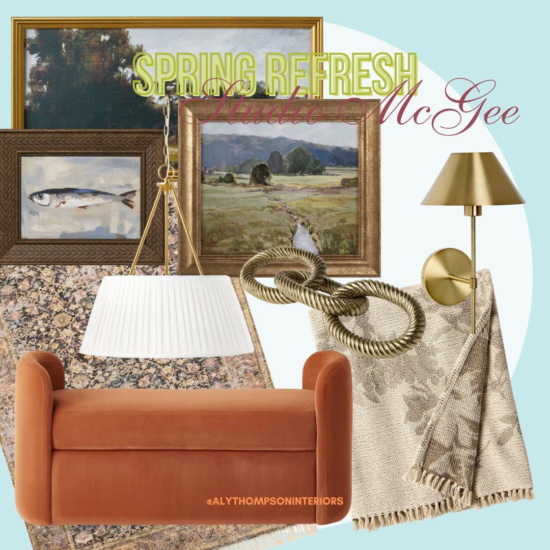 Spring Refresh | Home Decor | Spring Decor | Wall Sconce | Studio McGee | Threshold | Target Finds | Framed Art | Wall art | Pendant Light | Throw Blanket | Area Rug | Velvet Bench 

 #LTKHome #LTKSaleAlert #LTKFindsUnder100