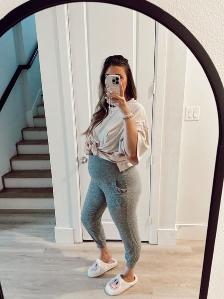 My amazon maternity pants are on sale! Less than $20 