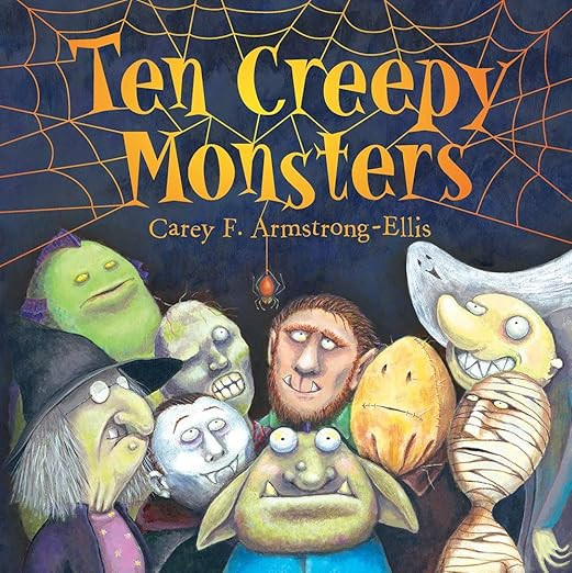 Ten Creepy Monsters      Paperback – August 15, 2017 | Amazon (US)