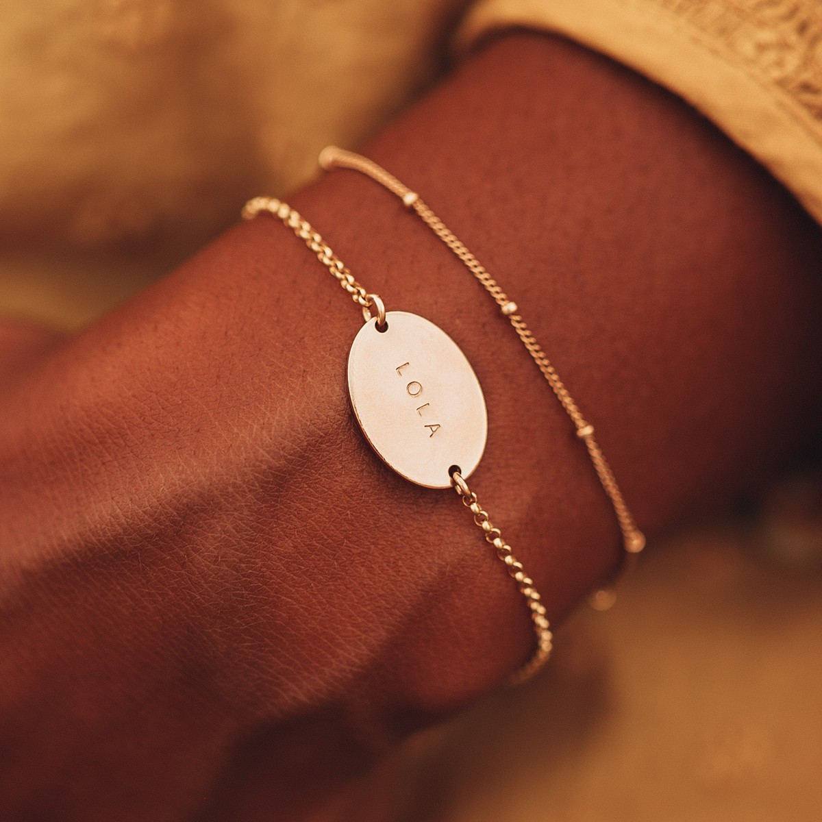 Oval Disc Bracelet | Made by Mary (US)