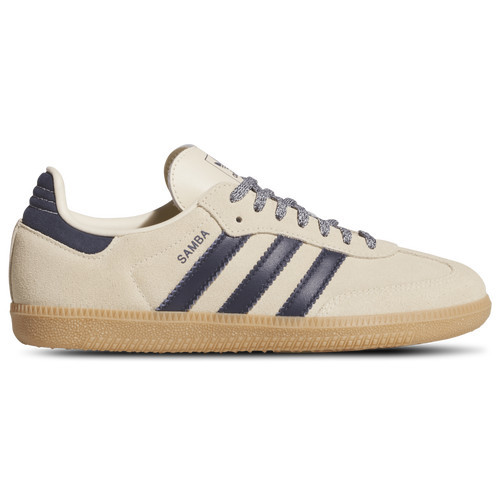 adidas adidas Originals Samba - Boys' Grade School Warm Vanilla/Night Indigo/Bold Gold Size 4.5 | Champs Sports