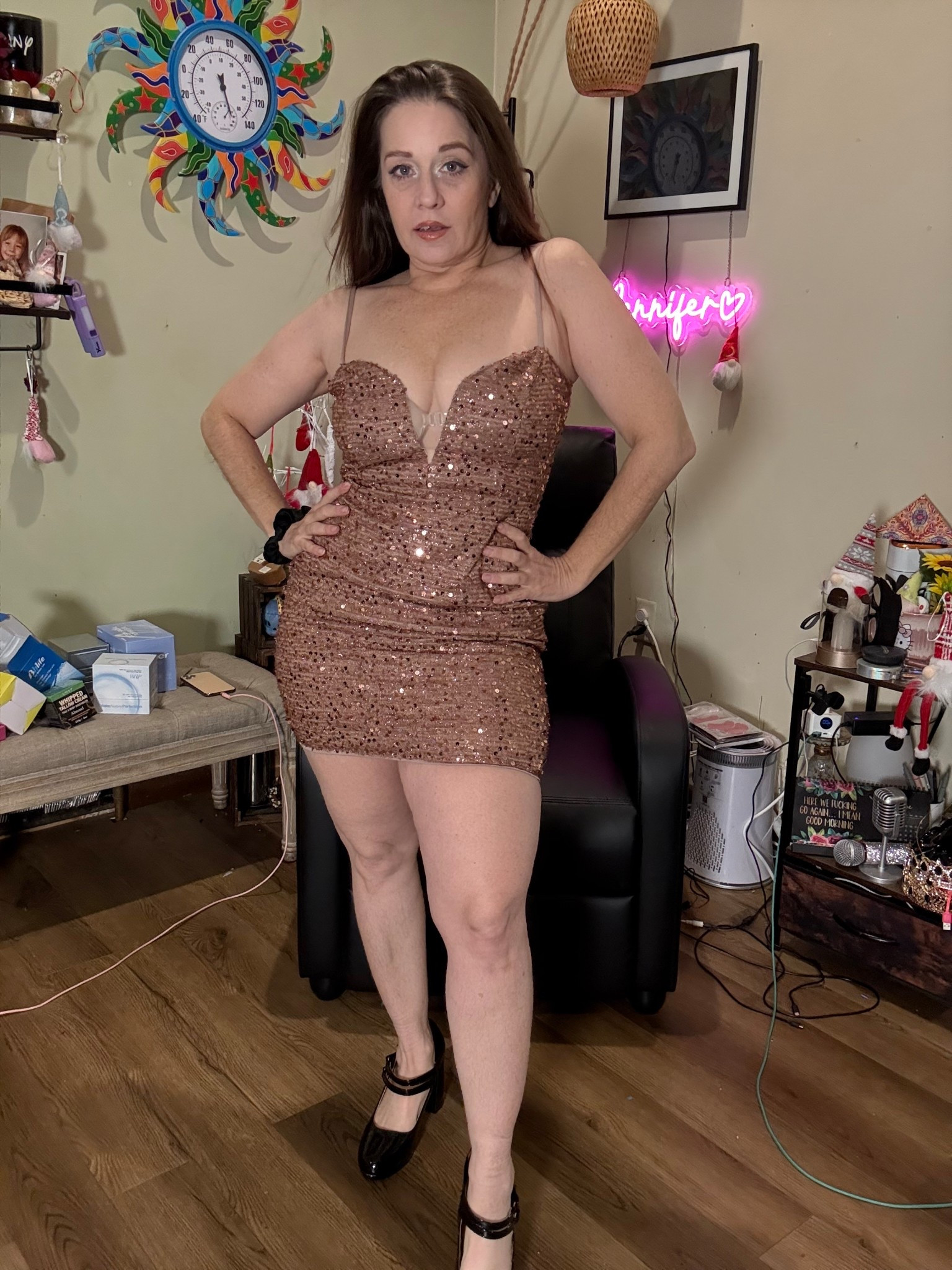 Ringing in 2026 with all the sparkle! 🪩✨

There’s no such thing as too much glitter on NYE. I’m obsessed with this short sequin dress paired with shiny Mary Janes for a look that’s equal parts high-glam and dance-floor ready. 🥂💃

The Look: ✨ Sequin Mini: Maximum sparkle for the countdown. ✨ Patent Mary Janes: The perfect trendy, comfortable finish.

Let the countdown begin! 🎆🥂

Shop the fit below! 👇

#liketkit #LTKholiday #NYE2026 #SequinDress #MaryJanes #PartyOOTD #HolidayStyle @liketoknow.it

#LTKHoliday #LTKootd #LTKPetite