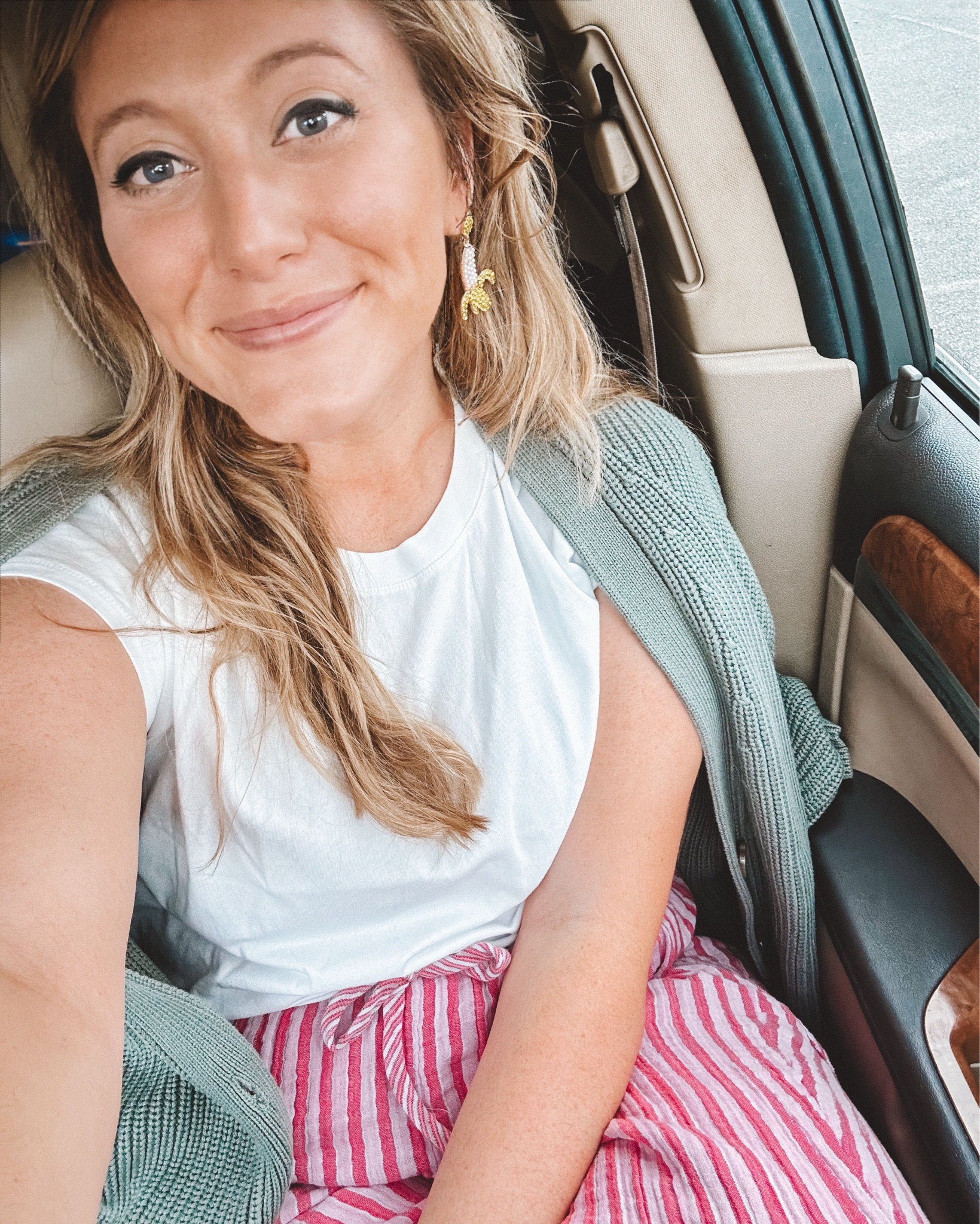 Banana group = banana earrings 🍌 Had to match my 3–5 year olds for VBS! Linking my comfy teacher-approved fit and playful accessories for anyone headed to camp, the classroom, or just chasing toddlers this summer. #LTKteacher #VBSstyle

#LTKMidsize #LTKFindsUnder50 #LTKSummerEdit