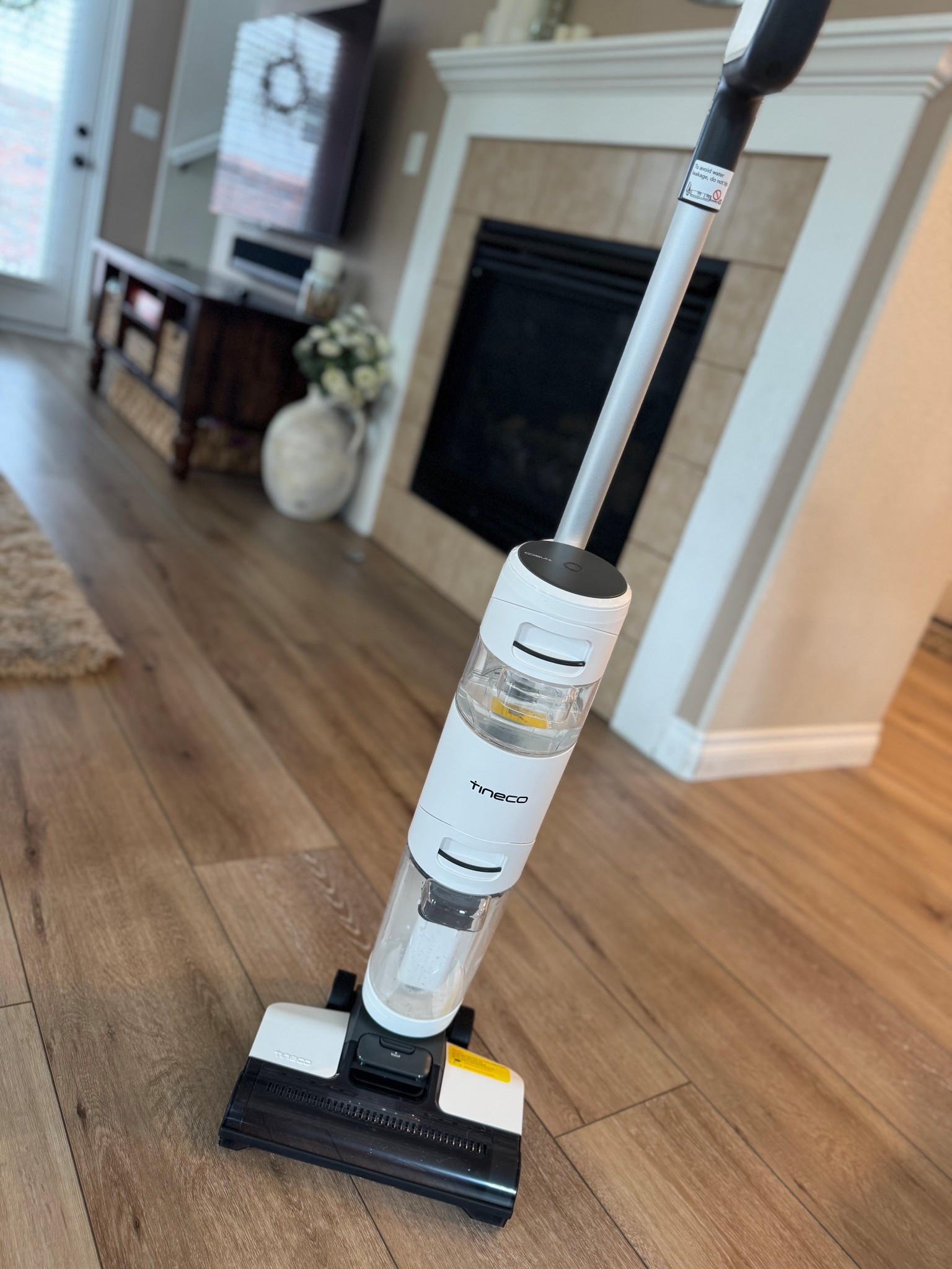 Why did I wait so long to get this?!? Sweep and mop all in one! I’m officially obsessed!!
