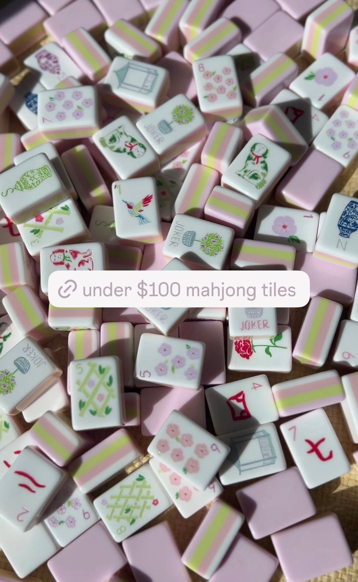 Mahjong tiles for under $100!🤍

#LTKValentine #LTKSaleAlert #LTKHome