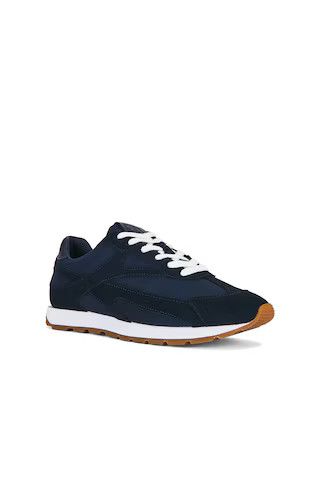 ANINE BING Juno Sneaker in Navy Suede from Revolve.com | Revolve Clothing (Global)