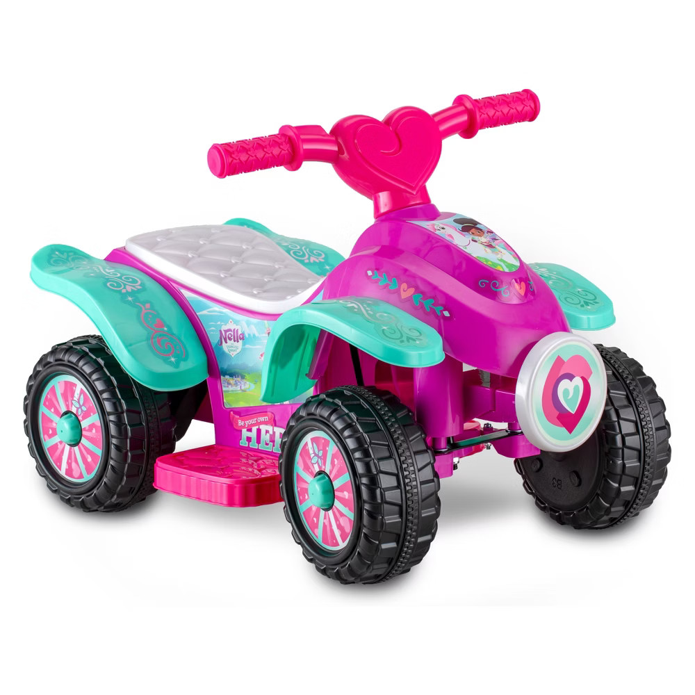 KidTrax Nickelodeon Nella the Princess Knight 6V Quad | Target